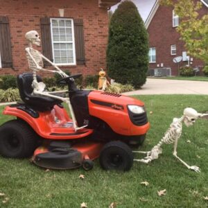 Best Halloween decoration ever! 🎃💀👏